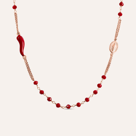 Collana Silver Soul Argento Rosa Cristallo - Gioielli Donna | Stroili