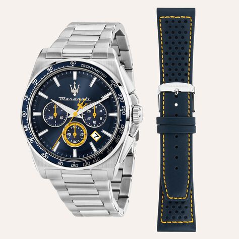 Set Orologio Al Quarzo Maserati R8873652001 - Orologi con Datario Uomo | Stroili