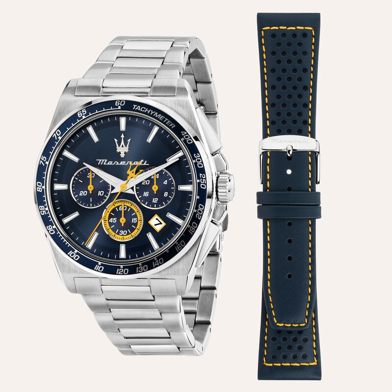 Set Orologio Al Quarzo Maserati R8873652001 - Orologi con Datario Uomo | Stroili