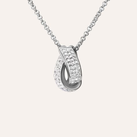 Collana Aura Acciaio Cristallo - Collane Donna | Stroili