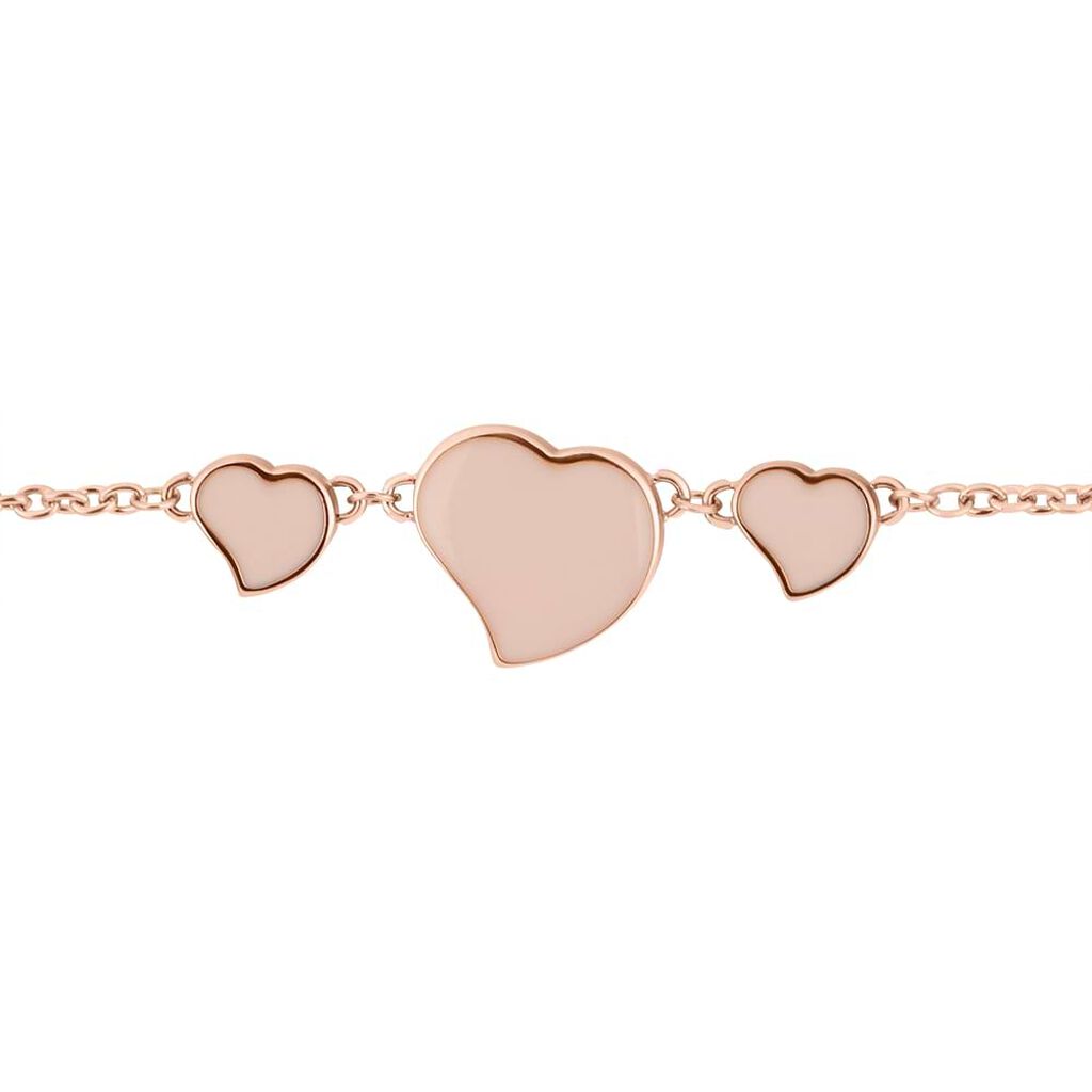 Bracciale Lady Sweet Acciaio Rosa - Bracciali Love Donna | Stroili