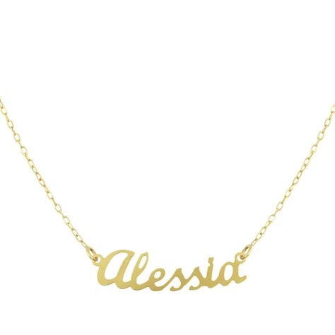 Collana Name Oro Giallo - Collane Donna | Stroili