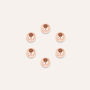 Bead Love Beats Argento Rosa