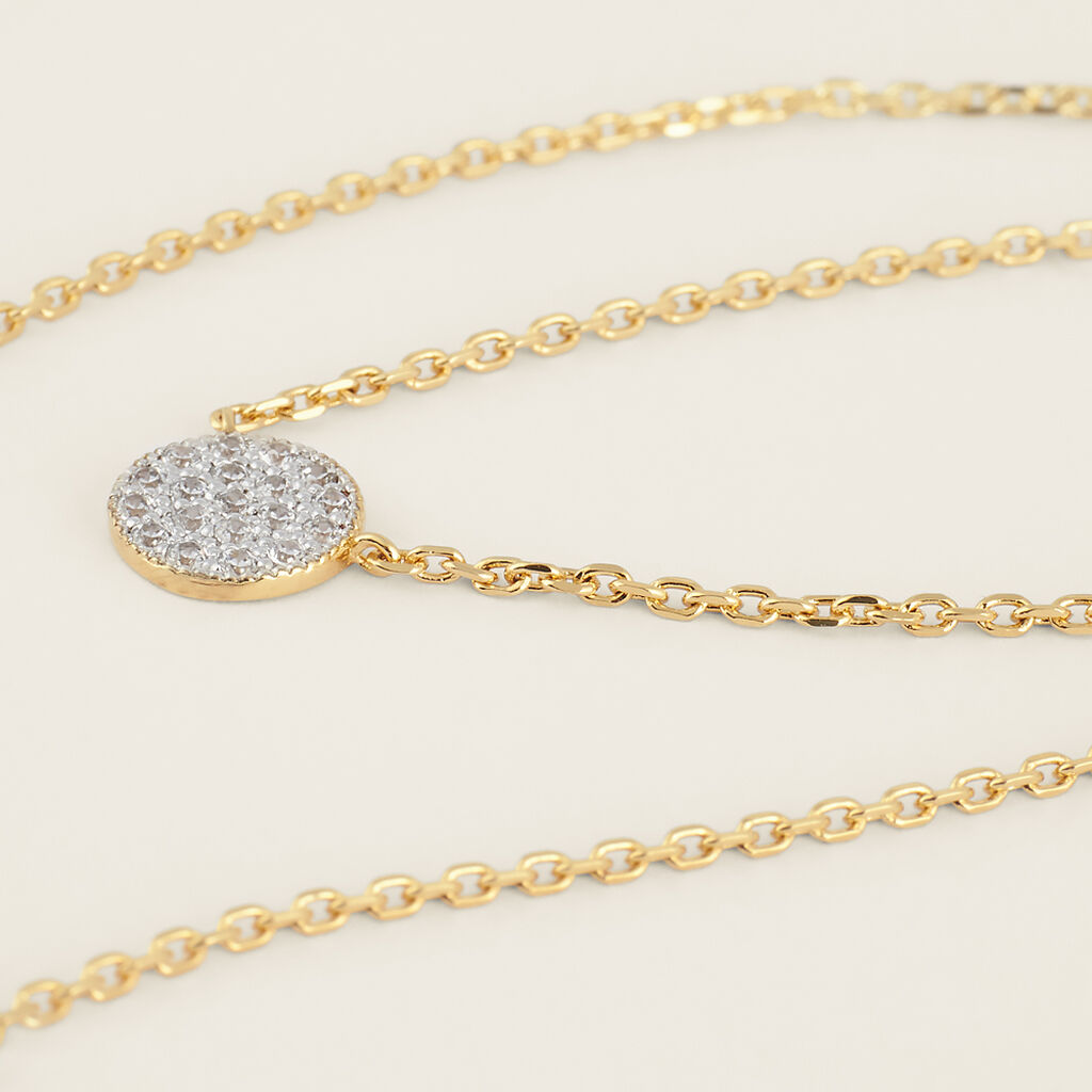 Collana Golden Dream Placcato Oro Giallo Cubic Zirconia