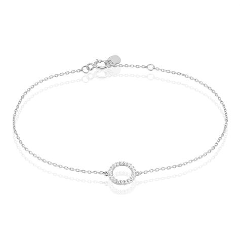 Bracciale Claire Oro Bianco Cubic Zirconia - Bracciali Amicizia Donna | Stroili