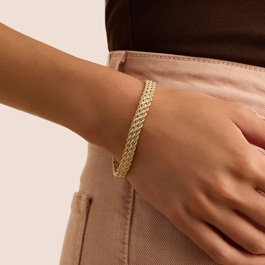 Bracciale Catena Colette Oro Bicolore - Bracciali Donna | Stroili