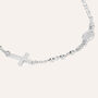 Bracciale Rosario Silver Collection Argento Rodiato Cubic Zirconia