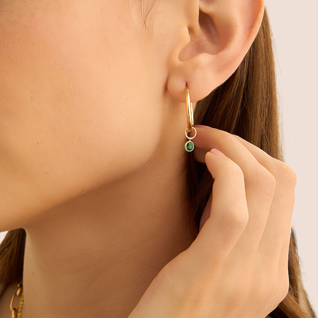 Charm Toujours Oro Giallo Cubic Zirconia