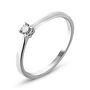 Anello Solitario Diamotion Oro Bianco Diamante