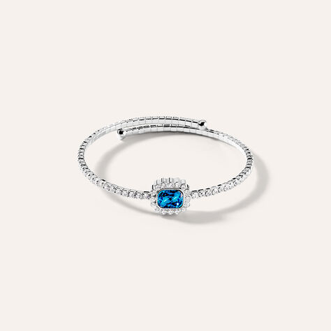 Bangle Romantic Shine Metallo Cristallo - Bracciali Rigidi Donna | Stroili