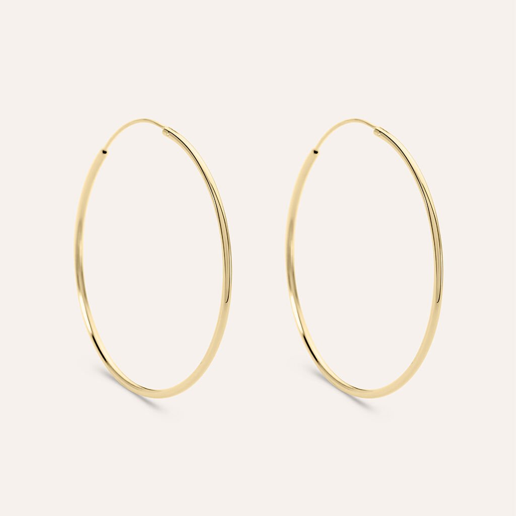 Orecchini A Cerchio Golden Dream Placcato Oro Giallo