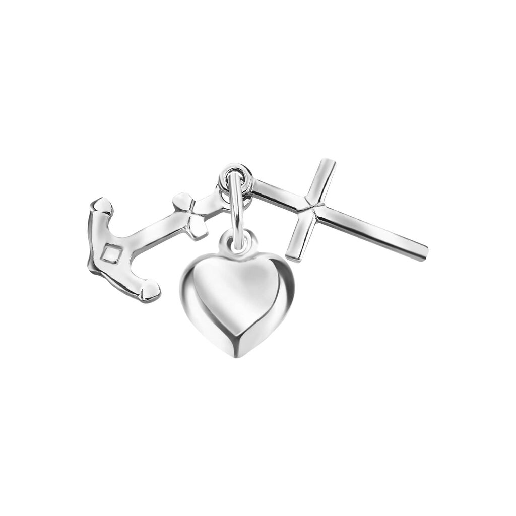 Pendente Silver Collection Argento Rodiato