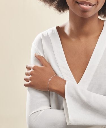 Bracciale Silver Elegance Argento Rodiato Cubic Zirconia