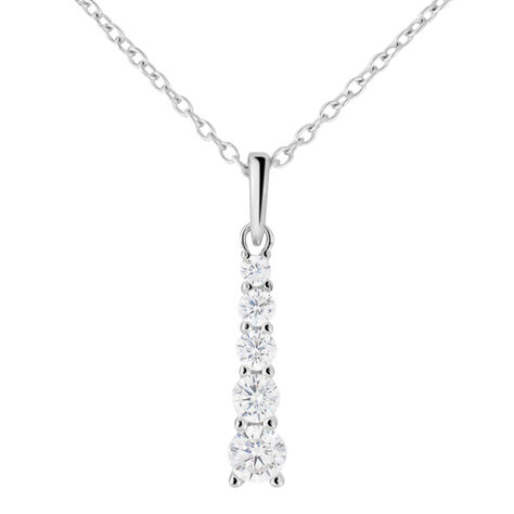 Collana Silver Elegance Argento Rodiato Cubic Zirconia - Collane Donna | Stroili