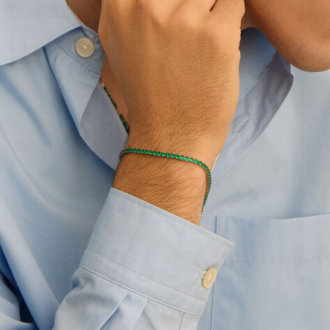 Bracciale Man Code Acciaio Cristallo - Bracciali Uomo | Stroili