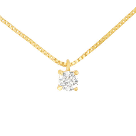 Collana Punto Luce Claire Oro Giallo Cubic Zirconia - Collane Punto Luce Donna | Stroili