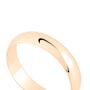 Fede Mantovana Leggera 4 mm Oro Rosa
