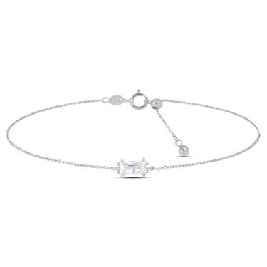Bracciale Punto Luce Claire Oro Bianco E Cubic Zirconia
