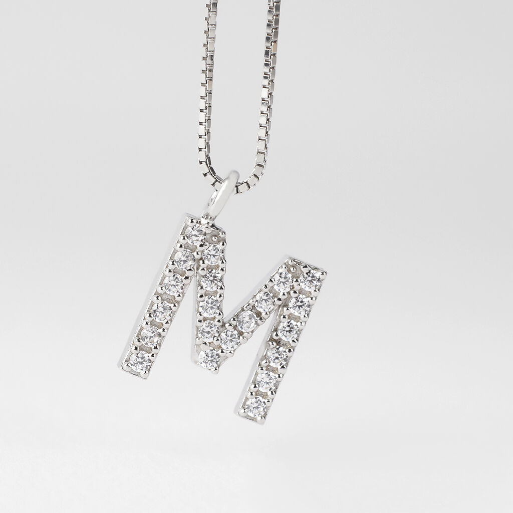 Collana Silver Moments Argento Rodiato Cubic Zirconia