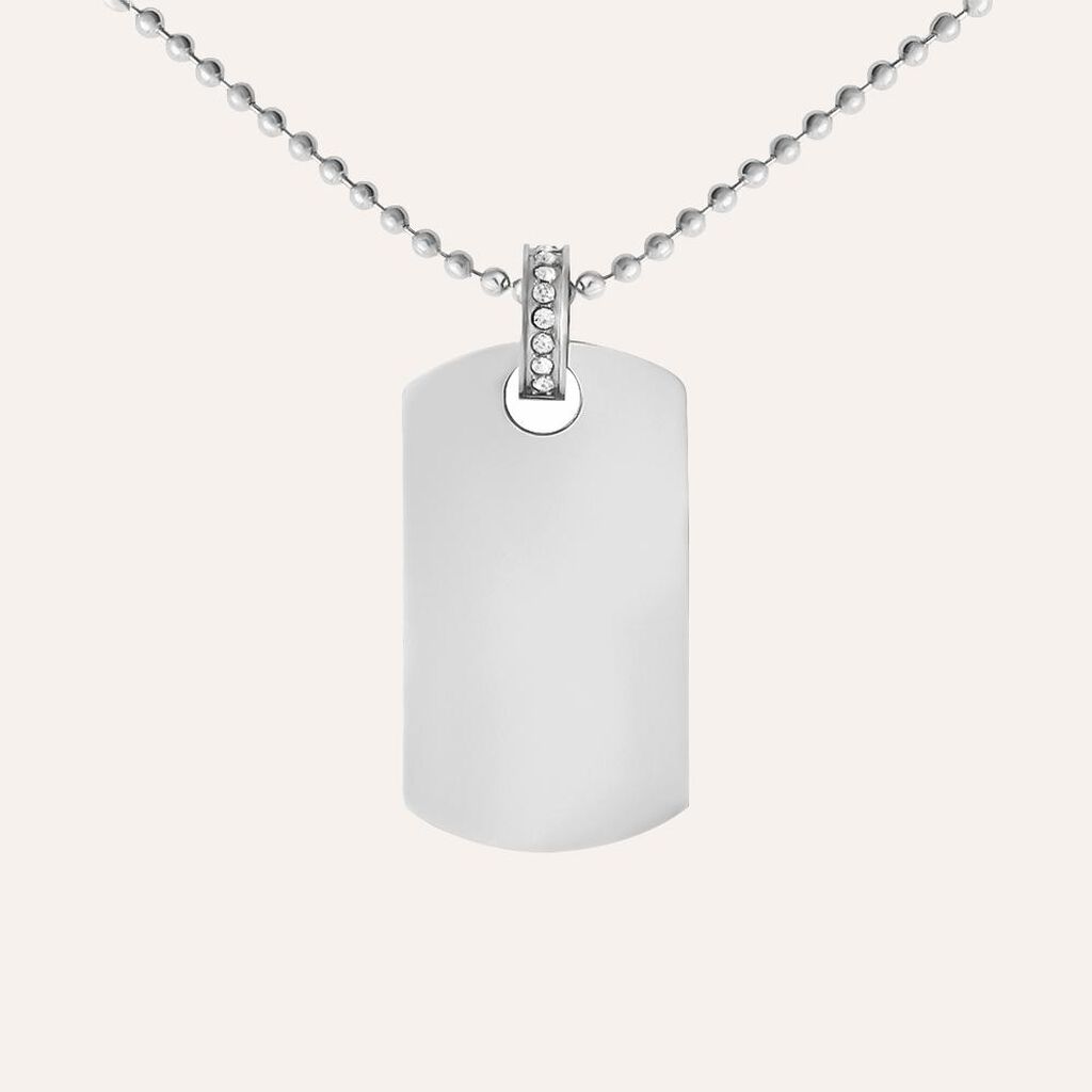 Collana Moonlight Acciaio Cristallo