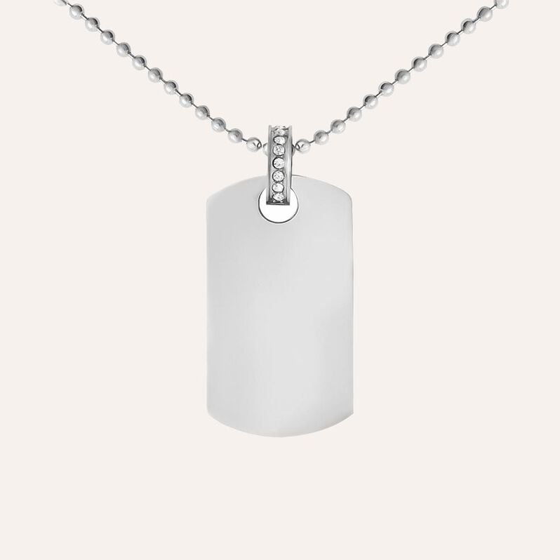 Collana Moonlight Acciaio Cristallo - Collane Donna | Stroili
