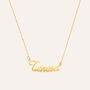 Collana Teresa Gold Names Oro Giallo