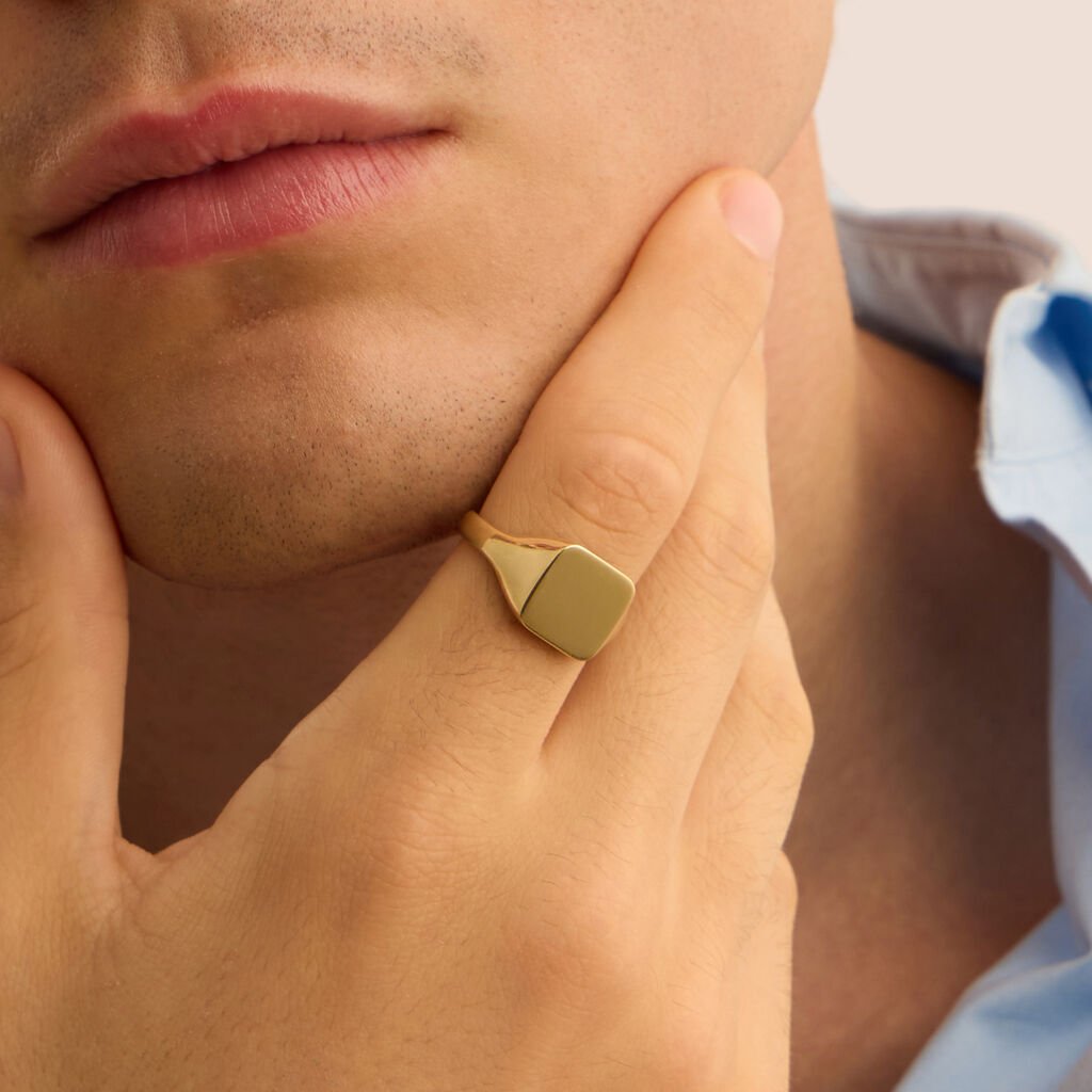 Anello Chevalier L'homme Or Oro Giallo