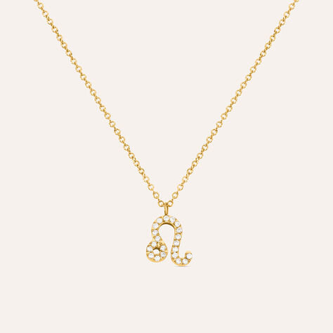 Collana Radiance Acciaio Dorato Cubic Zirconia - Collane Donna | Stroili