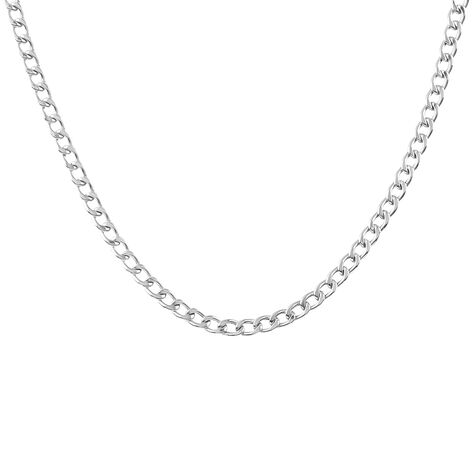 Catena L'homme Or Oro Bianco - Collane Catena Uomo | Stroili