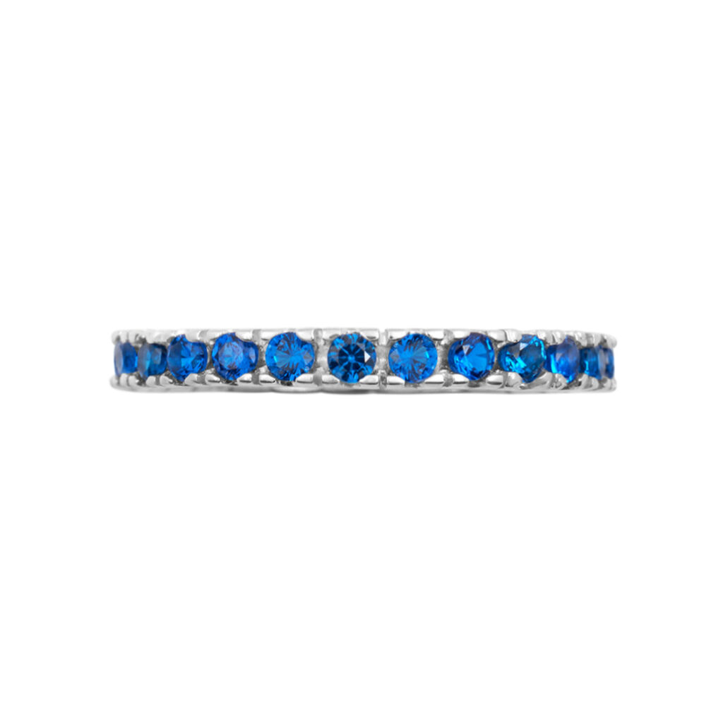 Anello Eternity Silver Rainbow Argento Rodiato Cubic Zirconia - Anelli Eternity Donna | Stroili