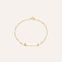 Bracciale Con Targhetta Religious Gold Oro Giallo