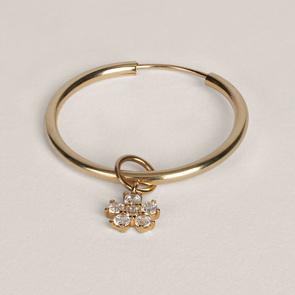 Charm Toujours Oro Giallo Cubic Zirconia - Orecchini Componibili Donna | Stroili