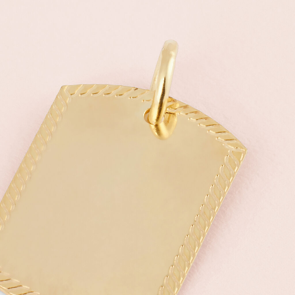 Pendente Poème Oro Giallo - Ciondoli con Incisione Donna | Stroili