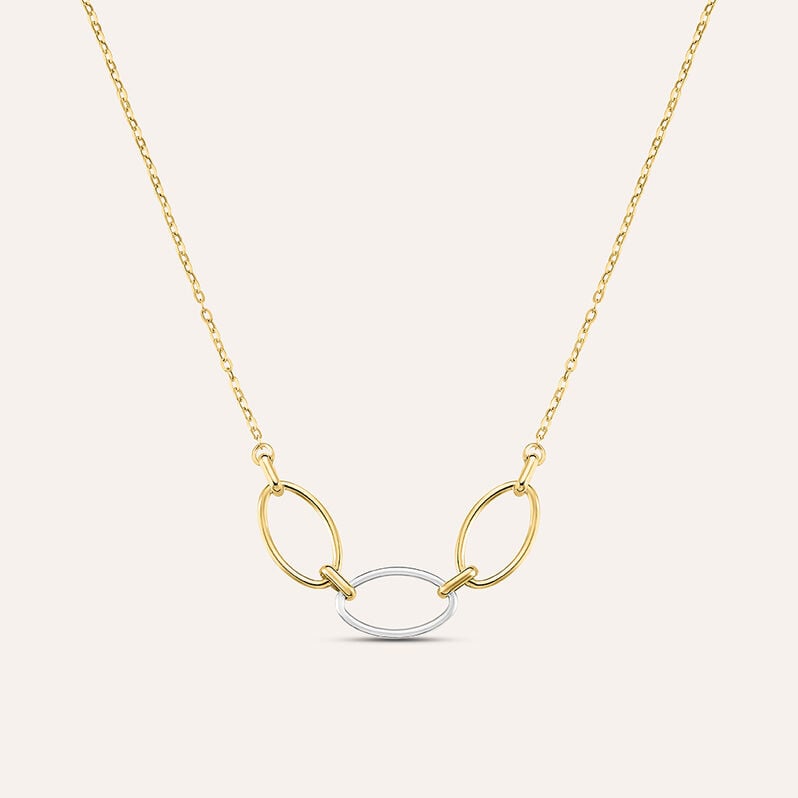 Catena Beverly Oro Bicolore - Collane Catena Donna | Stroili