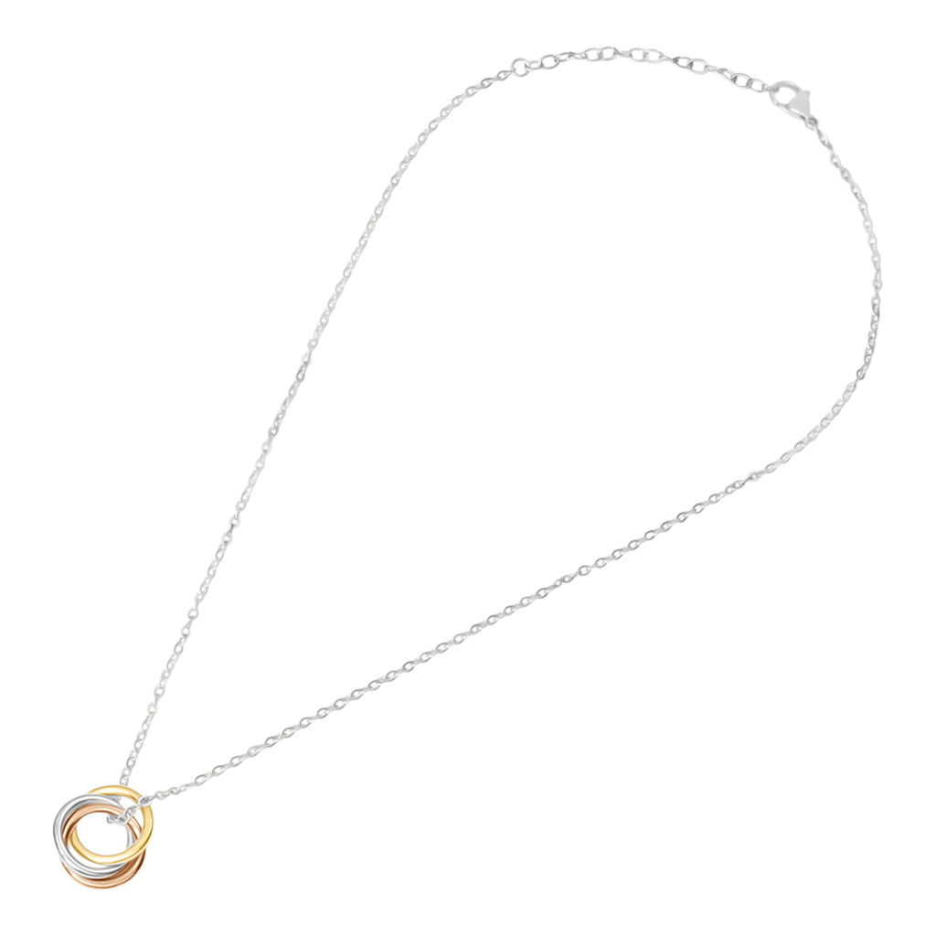 Collana Lady Code Acciaio Tricolore - Collane Donna | Stroili