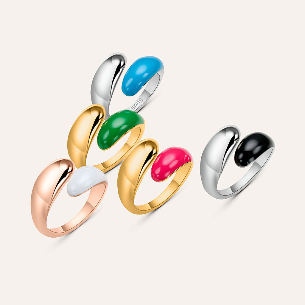 Anello Contrarie Lady Sweet Acciaio Rosa - Anelli Colorati Donna | Stroili