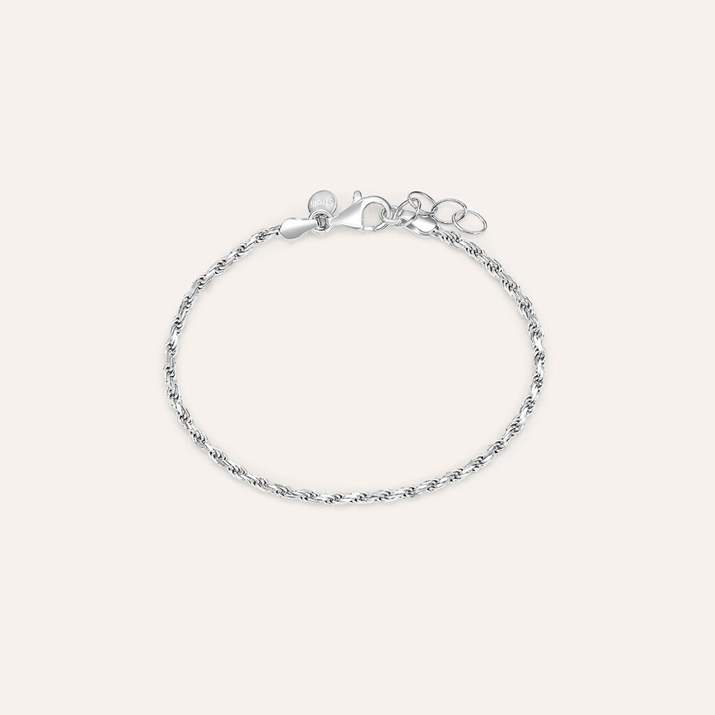 Bracciale Catena Silver Collection Argento Rodiato