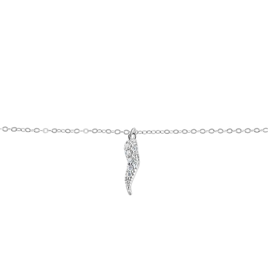 Bracciale Claire Oro Bianco Cubic Zirconia - Bracciali Amicizia Donna | Stroili