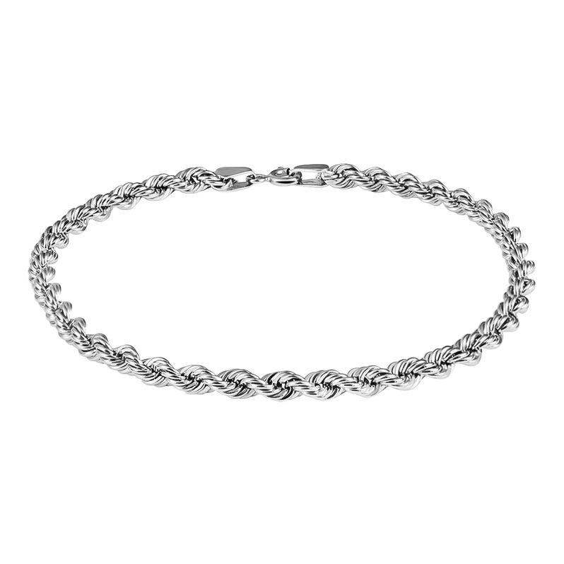 Bracciale Catena L'homme Or Oro Bianco - Bracciali Uomo | Stroili