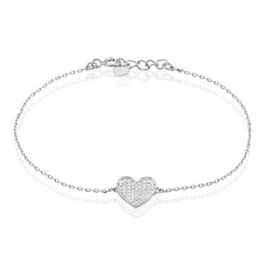 Bracciale Silver Shine Argento Rodiato Cubic Zirconia