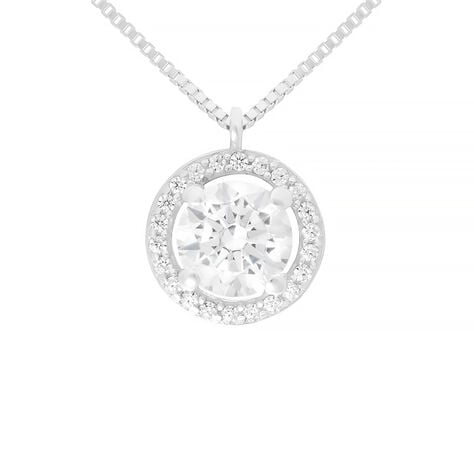 Collana Punto Luce Claire Oro Bianco Cubic Zirconia - Collane Punto Luce Donna | Stroili