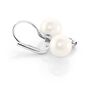 Orecchini Pendenti Silver Pearls Argento Rodiato Perla sintentica