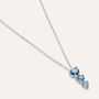 Collana Trilogy Silver Rainbow Argento Rodiato Cubic Zirconia