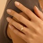 Anello Chevalier Beverly Oro Giallo Cubic Zirconia