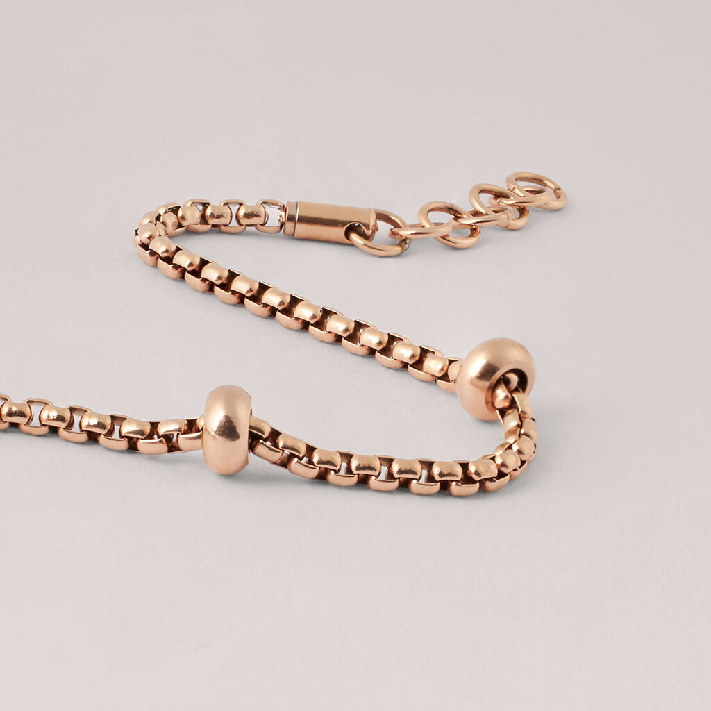 Bracciale Essential Code Acciaio Rosa - Bracciali Donna | Stroili