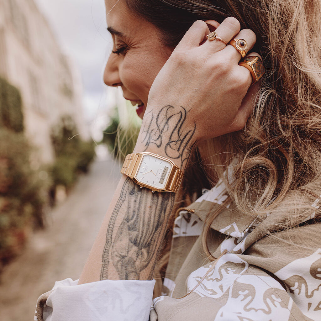 Orologio Al Quarzo Casio Vintage Aq-230ga-9dmqyes