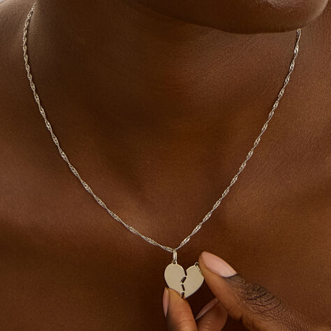 Pendente Silver Collection Argento Rodiato - Ciondoli con Incisione Donna | Stroili