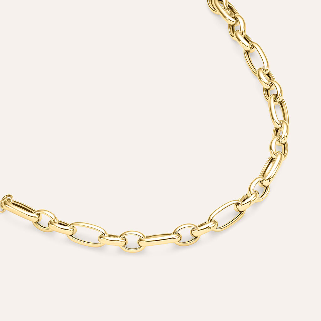 Bracciale Catena Gold Essence Oro Giallo - Bracciali Donna | Stroili