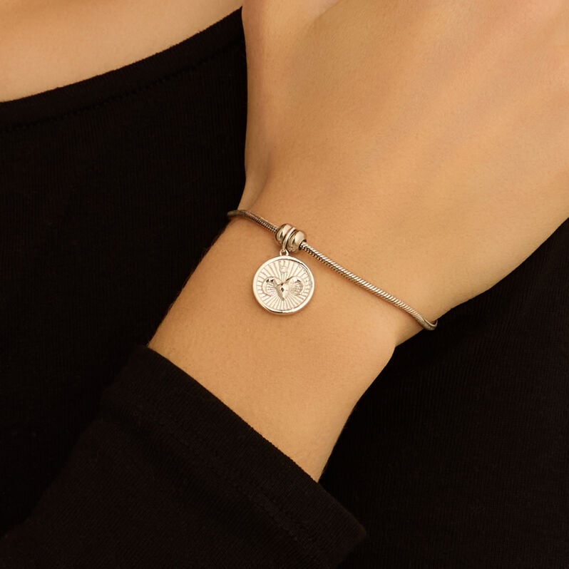 Pendente Love Beats Argento Rodiato Cubic Zirconia - Ciondoli Unisex | Stroili