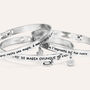 Bangle Sunrise Acciaio Cristallo